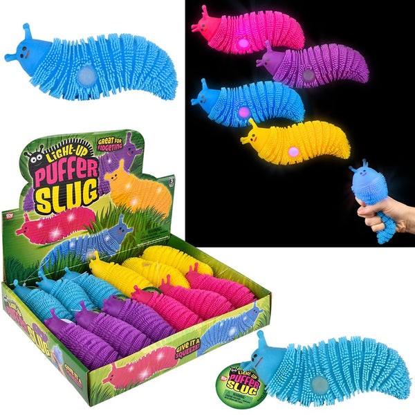 Exploring the Different Types of Light-Up Puffer Slug Toys Available