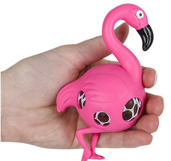 6" SQUEEZY BEAD FLAMINGO BALL LLB kids toys