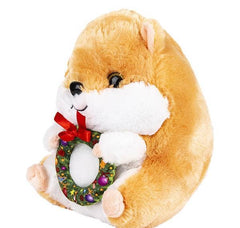 10"CHRISTMAS HAMSTER LLB Plush Toys