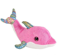 7" CONFETTI DOLPHIN LLB Plush Toys