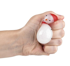 2.25" SQUISH STICKY SNOWMAN LLB Squishy Toys