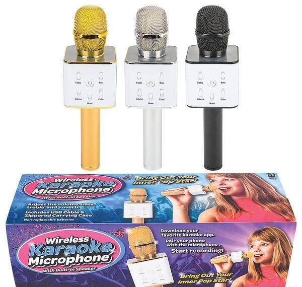 WIRELESS KARAOKE MIC LLB kids toys