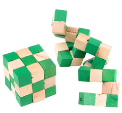 2" WOODEN MAGIC CUBE PUZZLE LLB Puzzle