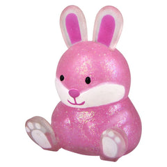 2.5" Squish Sticky Glitter Easter Bunny LLB Squishy Toys