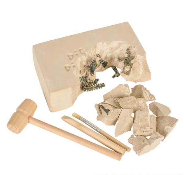 DINOSAUR DELUXE FOSSIL EXCAVATION KIT LLB kids toys