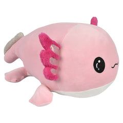 26" Laying Axolotl Plush