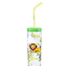 11oz SAFARI CUP WITH TWISTY STRAW LLB kids toys