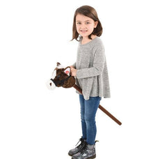 30" BROWN STICK HORSE LLB kids toys