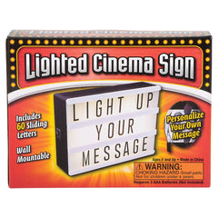 LED Lighted Cinema Box 6" LLB kids toys