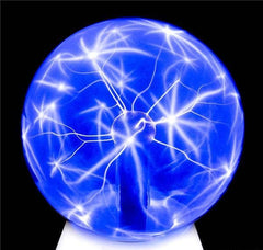 7.75" BLUE PLASMA BALL LAMP LLB kids toys