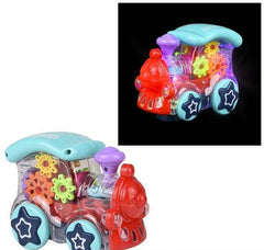 6.75" LIGHT-UP TRANSPARENT TRAIN LLB Light-up Toys