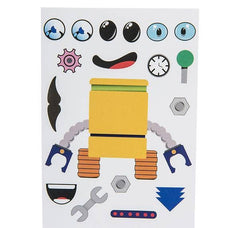 ROBOT CHARACTER STICKER SET LLB Sticker