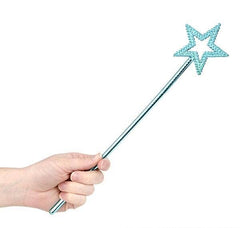 14.5" METALLIC STAR WAND LLB toy-wand kids