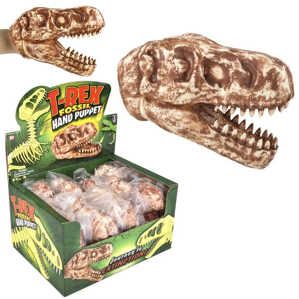 Stretchy T-Rex Fossil Hand Puppet 6