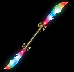 42" DOUBLE-ENDED SKULL SWORD LLB kids toys