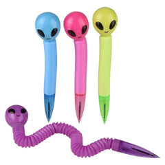 8.5" Pop Tube Alien Pen 12ct