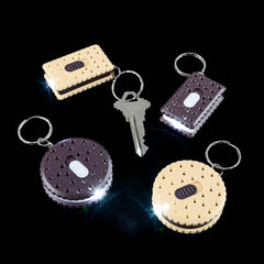 1.75" FLASHLIGHT COOKIE KEYCHAIN LLB Keychain