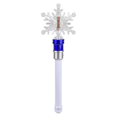 14.5" Light-Up Snowflake Spinning Wand