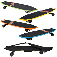 Surf Skateboard With Nylon Carrier (35 X 9.5") LLB kids toys