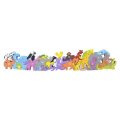 23.25" x 5" 26PC ALPHABET ANIMAL PUZZLE LLB Puzzle