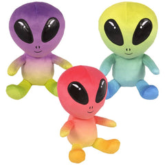 9" Tye Dye Alien Plush LLB Plush Toys