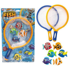 11.75" FISHING NET CATCH GAME LLB kids toys