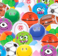 6" BEACH BALL ASSORTMENT (25PCS/UNIT) LLB kids toys