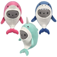 9.5" Dressed Seals Plush