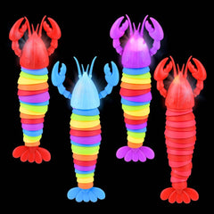 10" Light-Up Wiggle Sensory Lobster LLB Light-up Toys