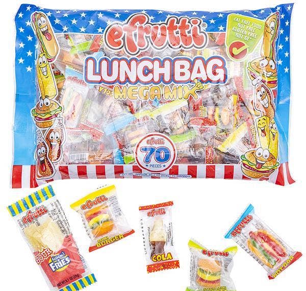 GUMMI LUNCH BAG MEGA MIX LLB candy