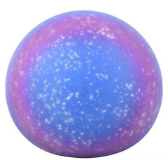 4" SQUISH AND STRETCH GALAXY GUMMI BALL LLB Squishy Toys