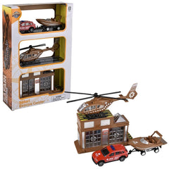 Safari Die Cast Rescue Center