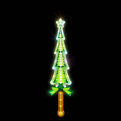 23.5" Light-Up Christmas Tree Wand Plush LLB Light-up Toys