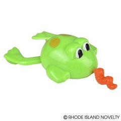 6.5" PULL-STRING FROG BATH TOY LLB kids toys