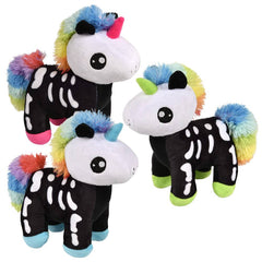 8" Skeleton Unicorn LLB Plush Toys