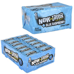 Now & Later 6 PC Blue Raspberry 12/24ct 0.93 oz  kids toys