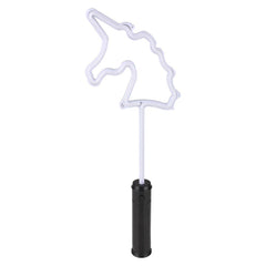 18" Light-Up Neon Bright Unicorn Wand