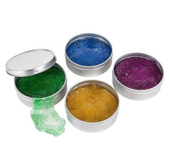 3" GLITTER PUTTY IN TIN BOX LLB Slime & Putty