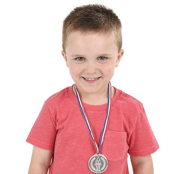 SILVER PRIZE MEDAL LLB kids toys