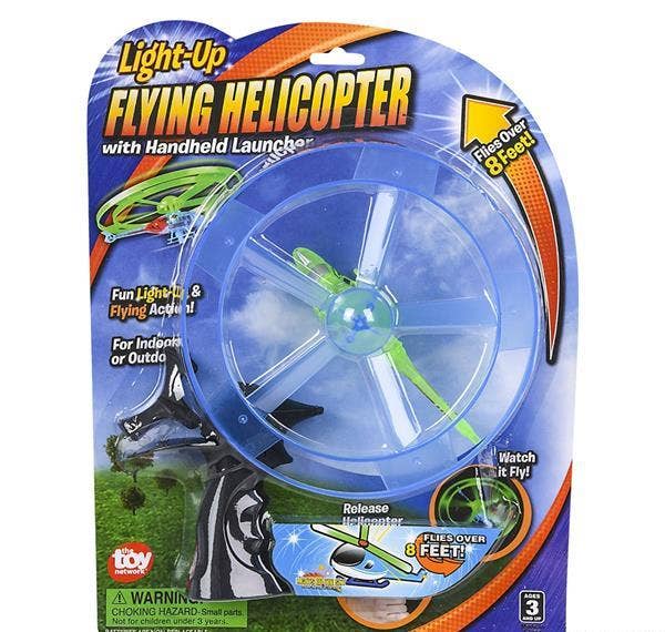 LIGHT-UP RIP CORD HELICOPTER LLB Light-up Toys