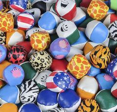 2" FOOTBAG ASSORTMENT (100PCS/BAG) LLB kids toys