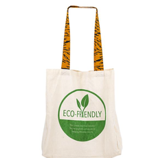 16" TIGER TAIL ECO-FRIENDLY CANVAS BAG LLB kids Toys