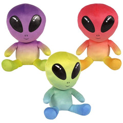 28" Tye Dye Alien Plush  Toy