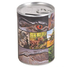 TIN CAN BANK DINO LLB kids toys