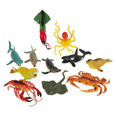 11PC MESH BAG AQUATIC ANIMAL ASSORTMENT LLB kids toys