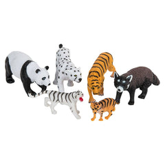 6PC MESH BAG ASIAN ANIMAL ASSORTMENT LLB kids toys