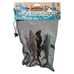 6PC MESH BAG SHARK ASSORTMENT LLB kids toys