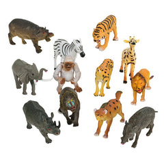 12PC MESH BAG ANIMAL ASSORTMENT LLB kids toys