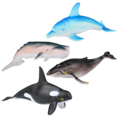 5.5"-7.5" 7PC WHALE AND DOLPHIN MESH BAG LLB kids toys