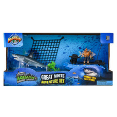 GREAT WHITE SHARK ADVENTURE SET LLB kids toys